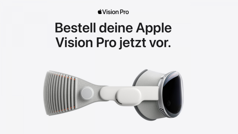 News: Apple Vision Pro steht ab sofort zur Vorbestellung bereit