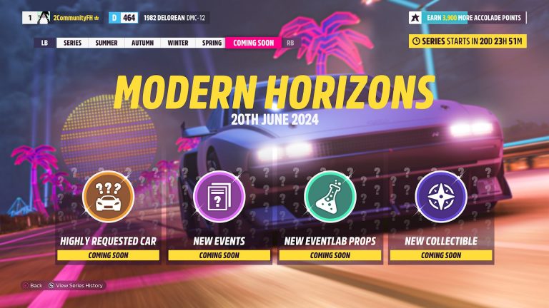 Forza Horizon 5: Livestream zum Update „Modern Horizons“ am Montag