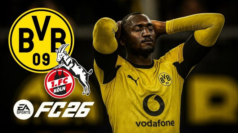 EA FC 26: Da ist Spannung drin! Der BVB trifft auf den 1. FC Köln