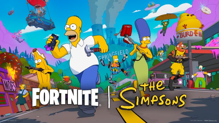 Die Simpsons sind da! Springfield trifft auf Battle Royale in Fortnite