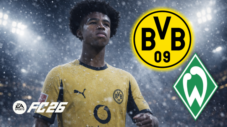 EA FC 26: Gameplay-Video! Der BVB empfängt Werder Bremen
