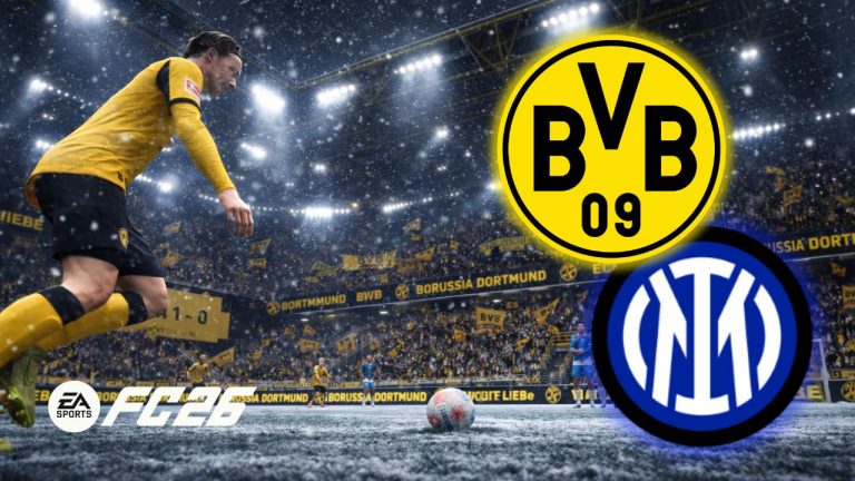 EA FC 26: Der BVB erwartet Inter Mailand in der Champions League