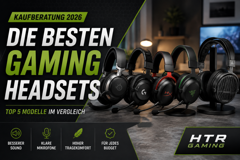 Die besten Gaming-Headsets 2026 – Die Top 5 im Vergleich