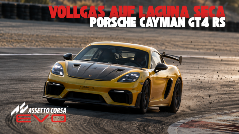 Assetto Corsa EVO: Neues Video zeigt den Porsche Cayman GT4 RS in Aktion